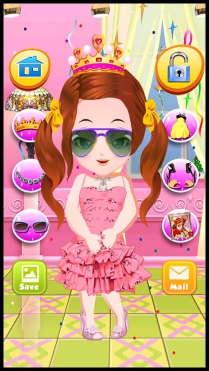 A Princess Hair & Nail Salon - little fashion spa & wedding makeover games for kids screenshot-4