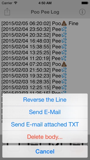 Poo Pee Log(圖2)-速報App