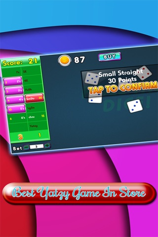 Colorful Yathzy Dice - Play In The Multiple Casino's Board Pro screenshot 3
