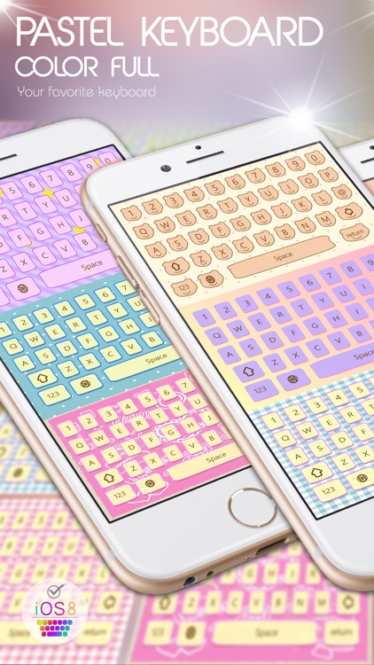 Pastel Keyboard Color Full