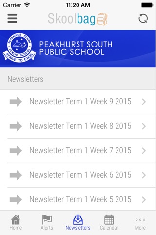 Peakhurst South Public School - Skoolbag screenshot 4