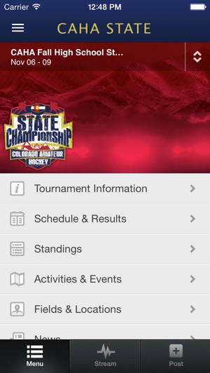 CAHA State Tournament(圖2)-速報App