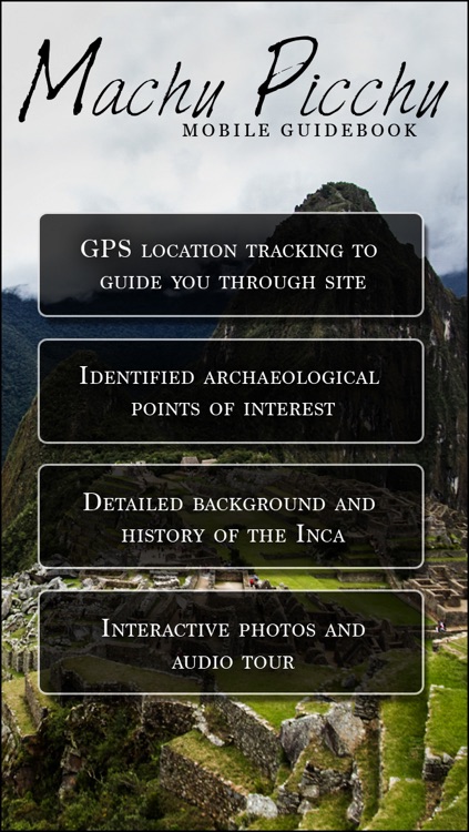 Dr. Jones Guide: Machu Picchu