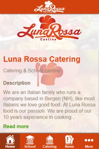 Luna Rossa Catering screenshot 2