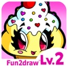 Learn to Draw - How to Draw Cute Food - Ice Cream Desserts Treats - Art Lessons - Fun2draw™ Food Lv2