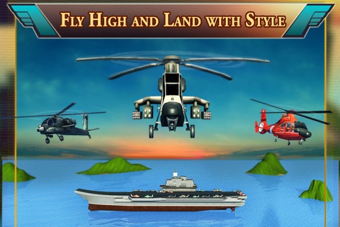 Helicopter Landing 3D screenshot 4