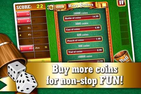 Monte Carlo Poker Dice FREE - Best VIP Addicting Yatzy Style Casino Game screenshot 4