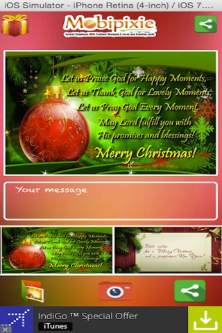 Christmas eCard & Photo Cards screenshot 2