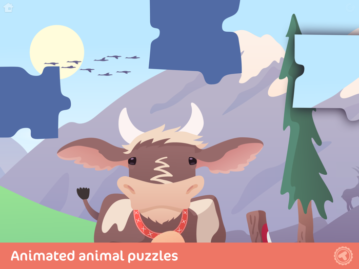 Toonia Puzzle - Animal Jigsaw Puzzle Game for Kids