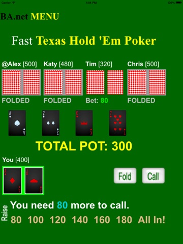 free Poker Texas Hold 'Em BA.net for iPad screenshot 3