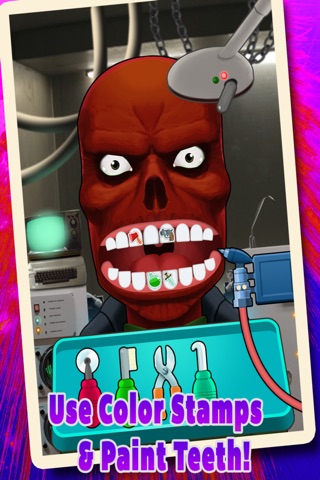 Supervillain Tooth Booth - The Anti Hero Evil Comic Book Dentist Adventure Free screenshot 3