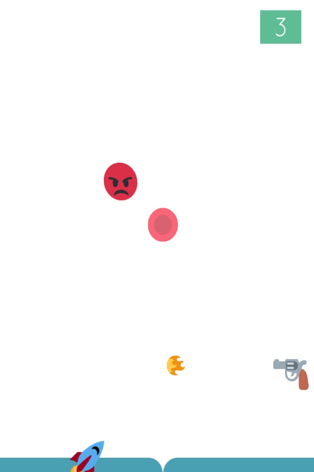 Bouncing Ball UP! - Red Dot Dodge Dash screenshot 3