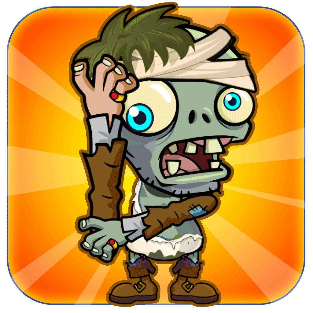 Dead Raging Zombie - smash down the pile of brain icon