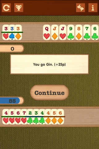 Gin Rummy Card Game screenshot 3