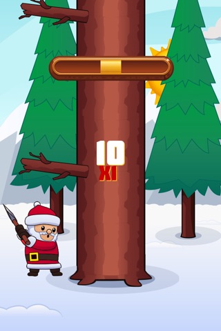 Santa's Christmas Tree Chop featuring Jingle Bells Dubstep Remix screenshot 2