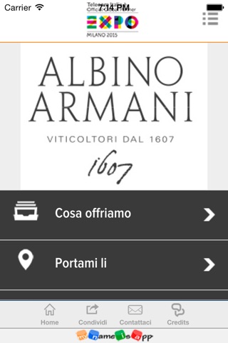 Cantina Vini Armani screenshot 4