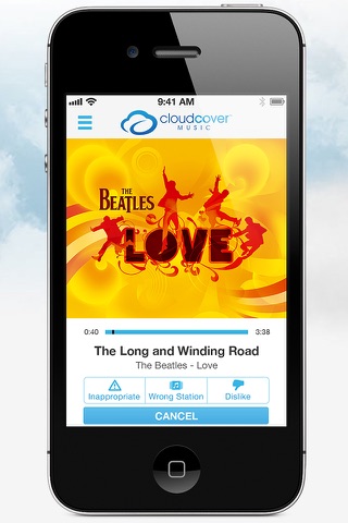 Cloud Cover Music Player screenshot 3