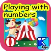 Playing with numbers. Learn the dozens, even and odd numbers, where they stand on a number line and many more for children between 4 and 7 years old.