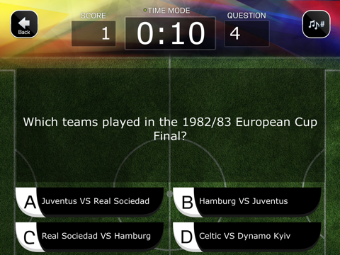 World Soccer Multiplayer Trivia HD screenshot 3