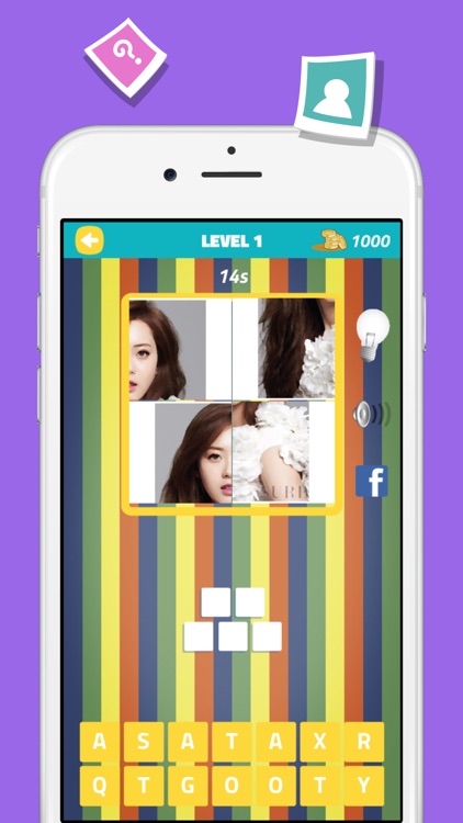 Quiz Word Asian Actress Version - All About Guess Fan Trivia Game Free