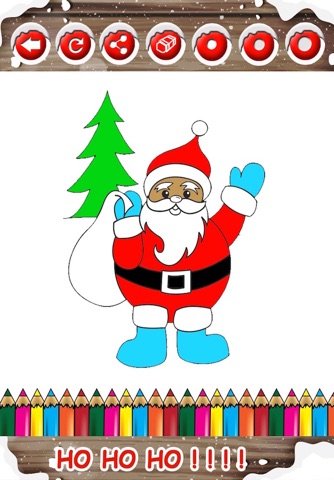 Christmas Drawing Pad For Toddlers Santa Claus - Christmas Holiday Fun For Kids screenshot 4