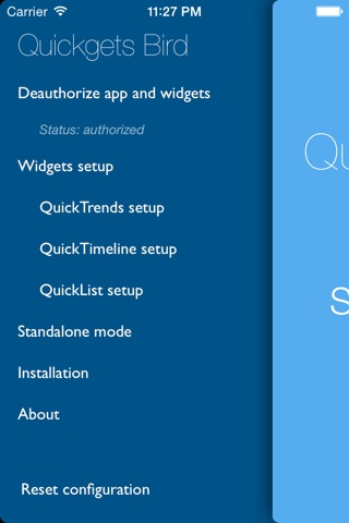 Quickgets Bird - Widgets for Twitter screenshot 3