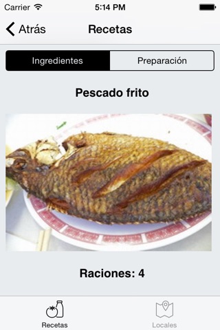 Cuban Recipes Fish & Restaurants screenshot 2