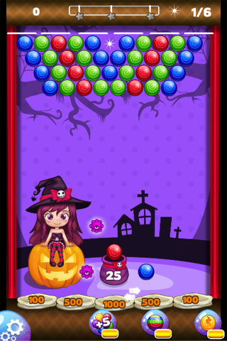 Sweet Halloween Match 3 Game screenshot 2