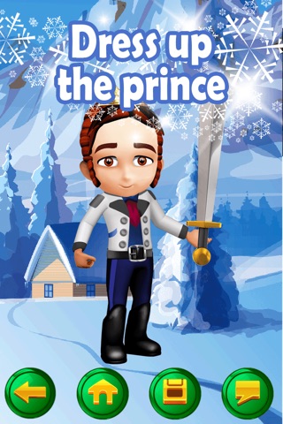 My Little Snow Princess Virtual World Dress Up Game - Free App screenshot 4