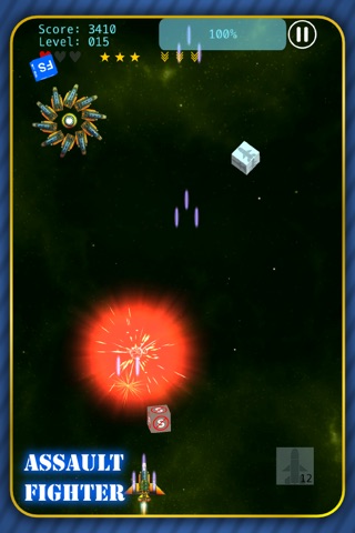 Assault Fighter Versus Invaders From The Galaxy screenshot 2