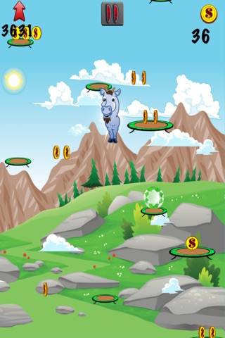 A Happy Farm Frenzy Jumper FREE - The Little Animal Jumping Adventure Game screenshot 3