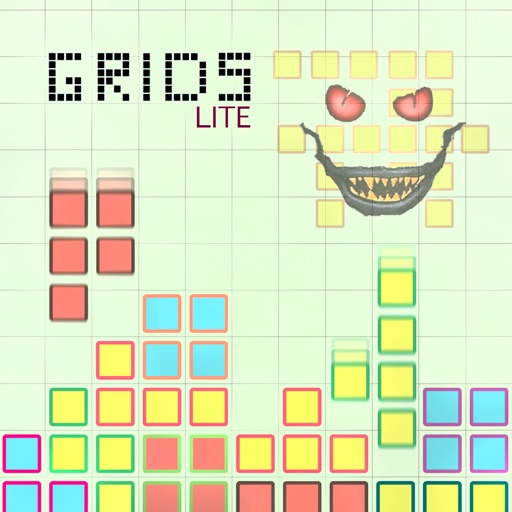 GRIDS Lite - A legendary quest to master worlds of block and puzzle icon