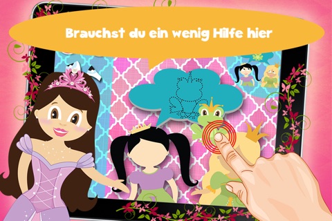 Play with the Princess - The 1st free Jigsaw Game for kids and little ones age 1 to 4 screenshot 3