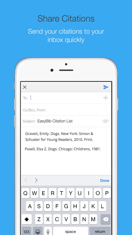 EasyBib: Automatic Bibliography Generator and Citation Machine screenshot-3