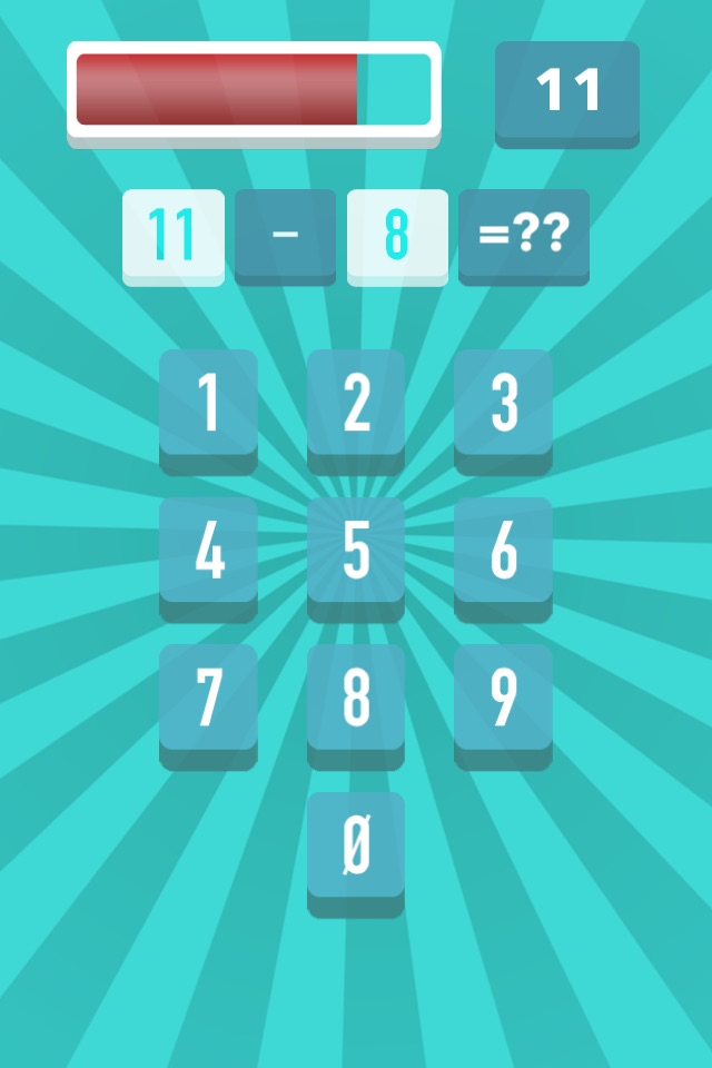 Prof. Math - an addictive arithmetic game screenshot 3