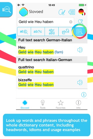 Wörterbuch Italienisch Deutsch screenshot 2