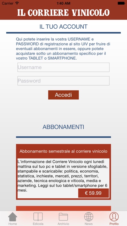 Corriere Vinicolo screenshot-4