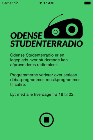 Odense Studenterradio - OSR screenshot 2