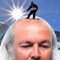 In Bald Game, tilt your device left and right and your snowboarder will slide back and forth