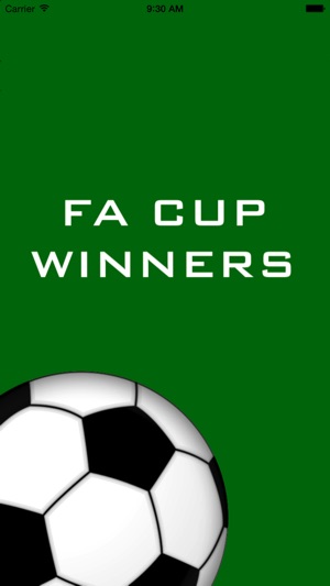 FA Cup Winners(圖1)-速報App