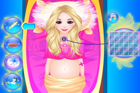 Beautiful Mother Give Birth A Baby - Girls Games screenshot 2