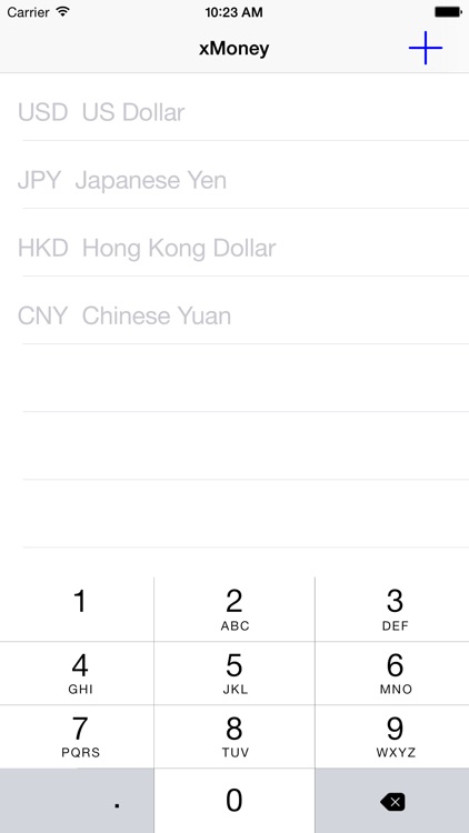 xMoney · Currency Converter