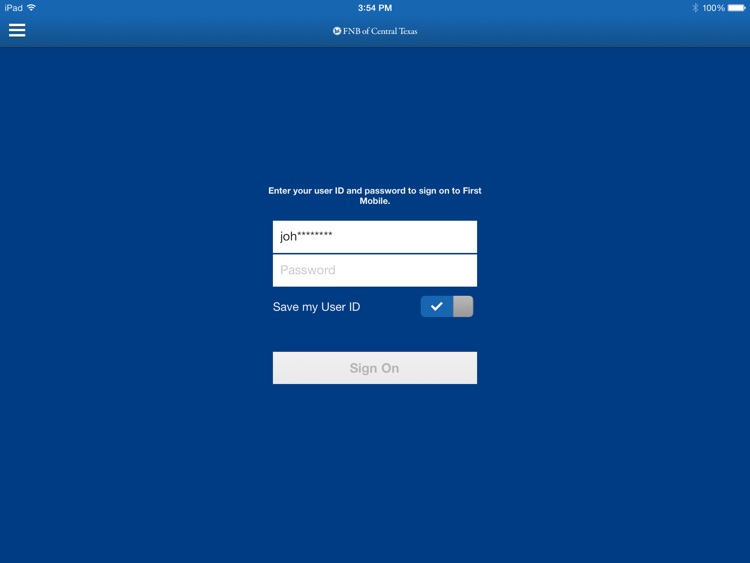 The First Mobile for iPad