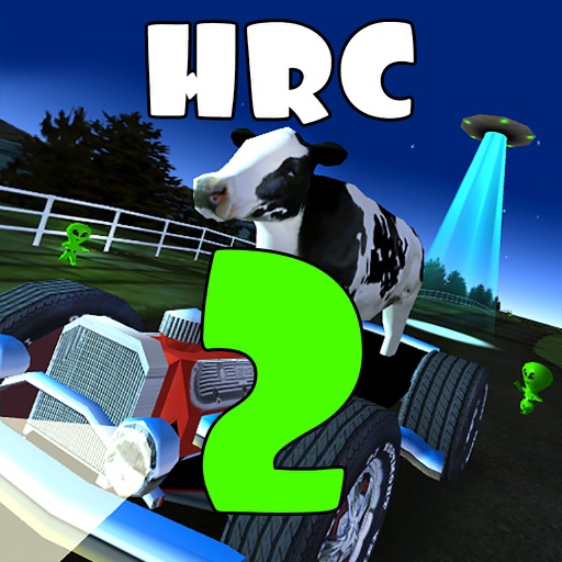 Hot Rod Cow 2 Icon