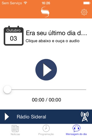 Rádio Sideral screenshot 4