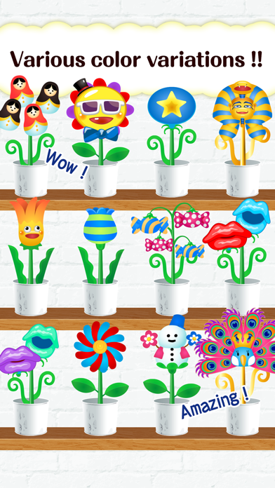 How to cancel & delete Make amazing flowers!!Florist play for children from iphone & ipad 4