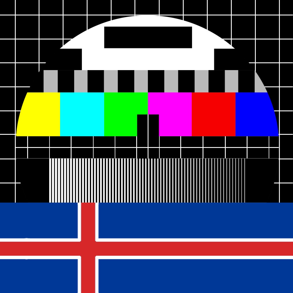 Sjónvarp á Íslandi iPad útgáfa icon
