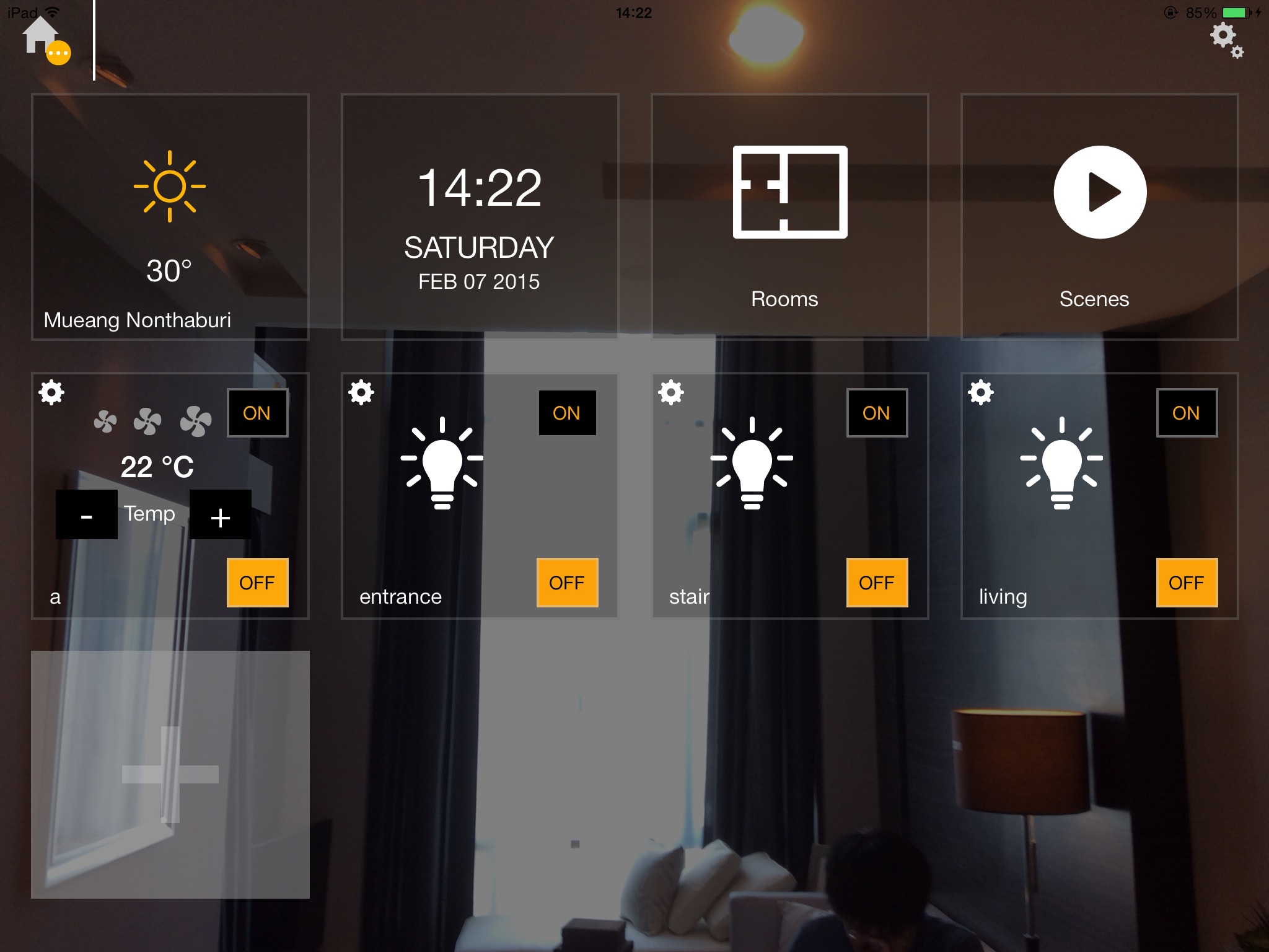 SmartHome in Touch screenshot 2