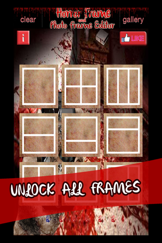 A Horror Frame Collage and Photo Editor - Zombie And Halloween Edition screenshot 3