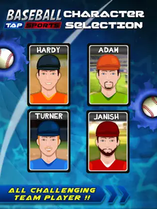 Baseball Tap Sports – Play as Star Player and Hit the Screw Ball to Score High in Championship, game for IOS